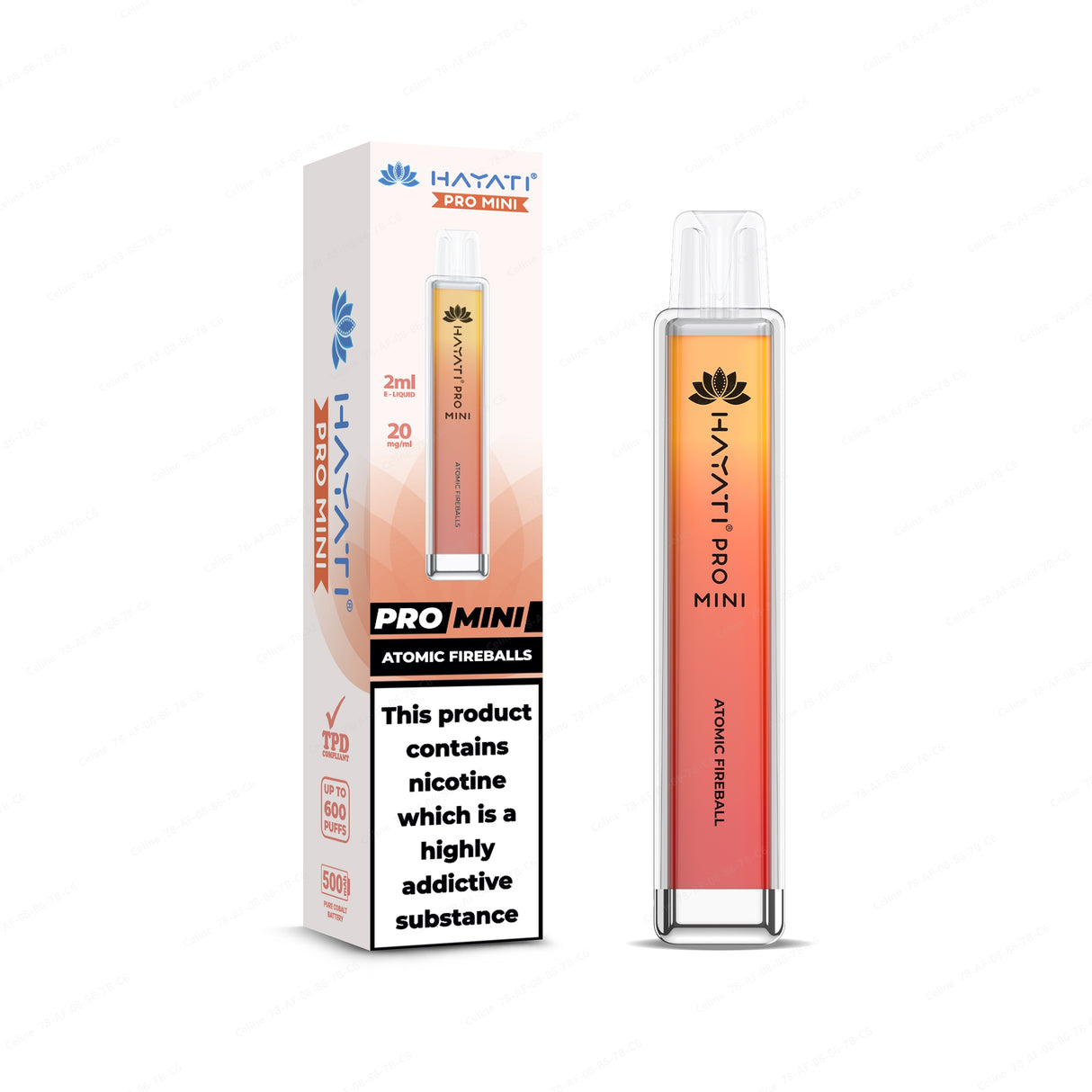 Pack Of 4 - Hayati Pro Mini Disposable 600 Puffs