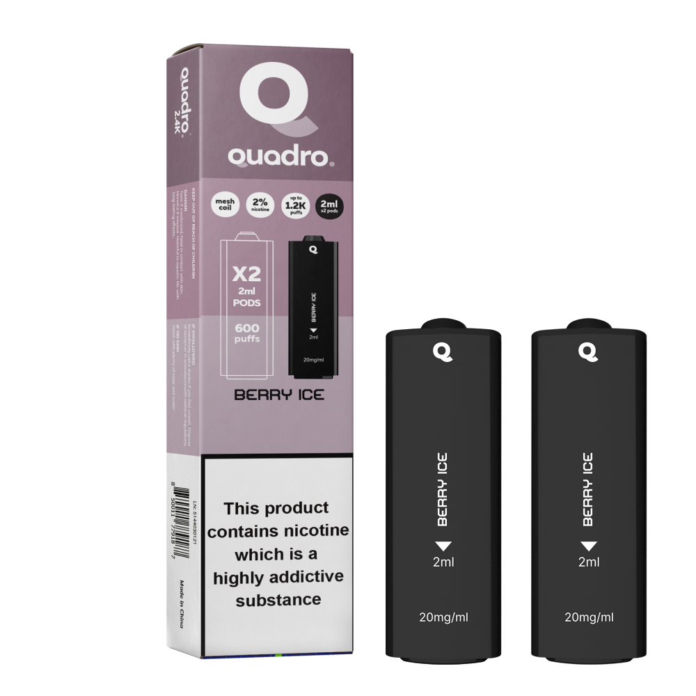 Berry Ice - Quadro Prefilled Pod