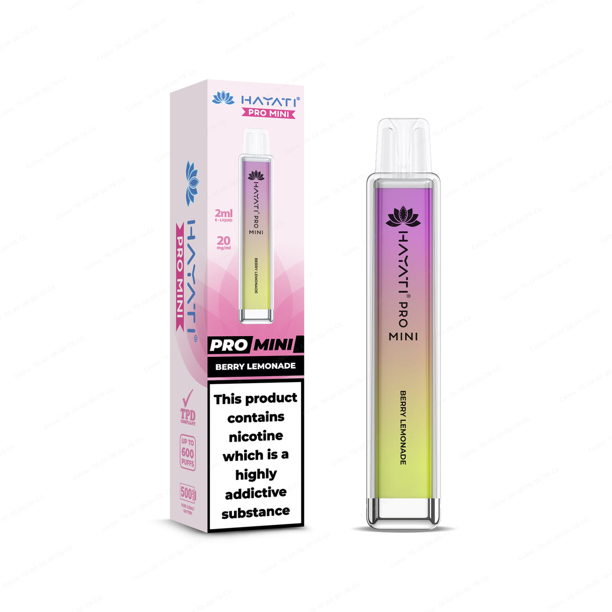 Pack Of 4 - Hayati Pro Mini Disposable 600 Puffs