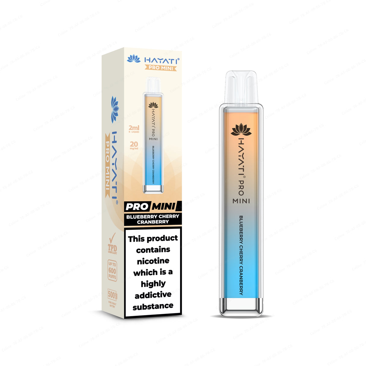 Pack Of 4 - Hayati Pro Mini Disposable 600 Puffs