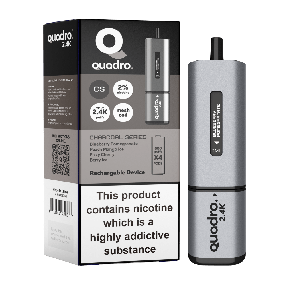 Quadro 4-in-1 Series Pod Vape Kit 2400