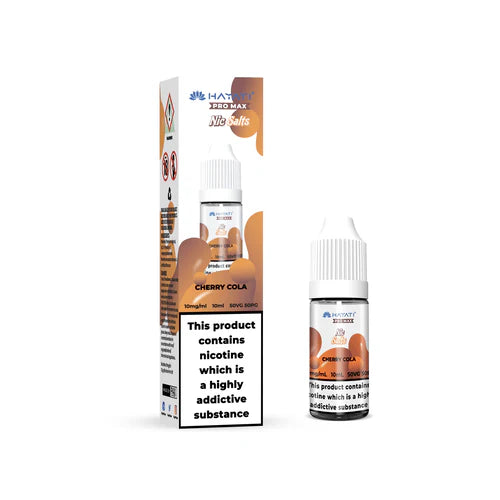 Hayati Pro Max Nic Salt E-Liquid Cherry Cola - 10ml