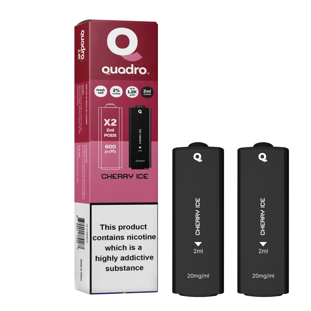 Cherry Ice - Quadro Prefilled Pod