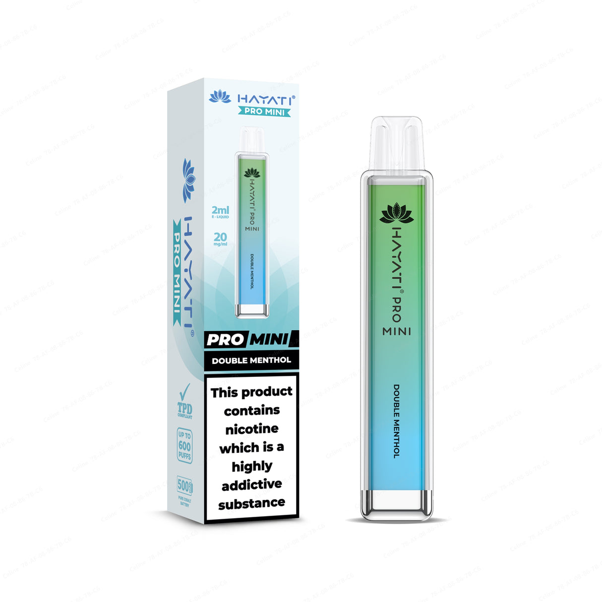 Pack Of 4 - Hayati Pro Mini Disposable 600 Puffs