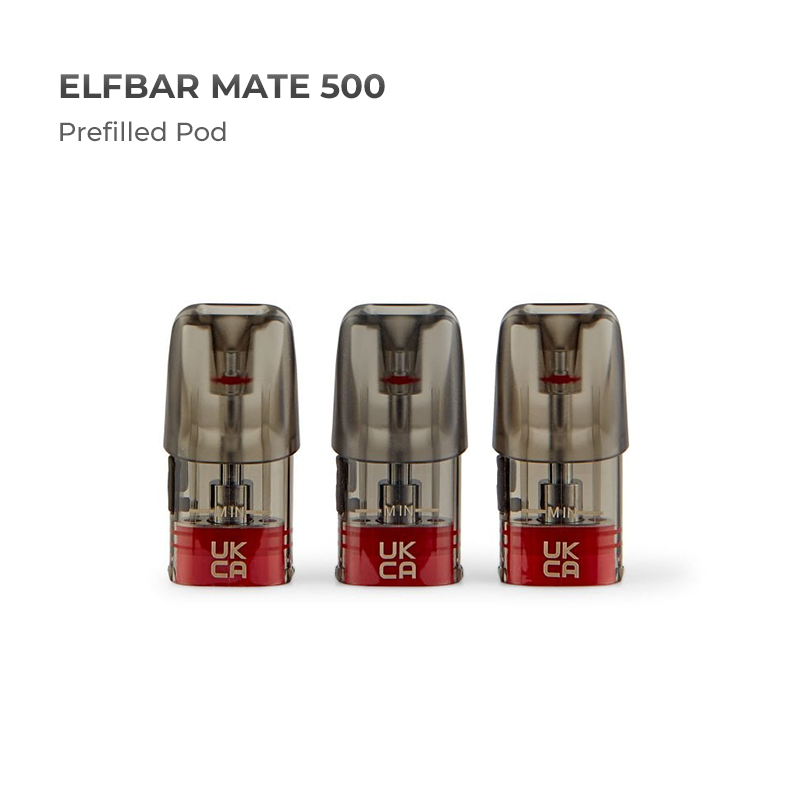 ElfBar Mate 500 Prefilled Pod (Pack OF 3)