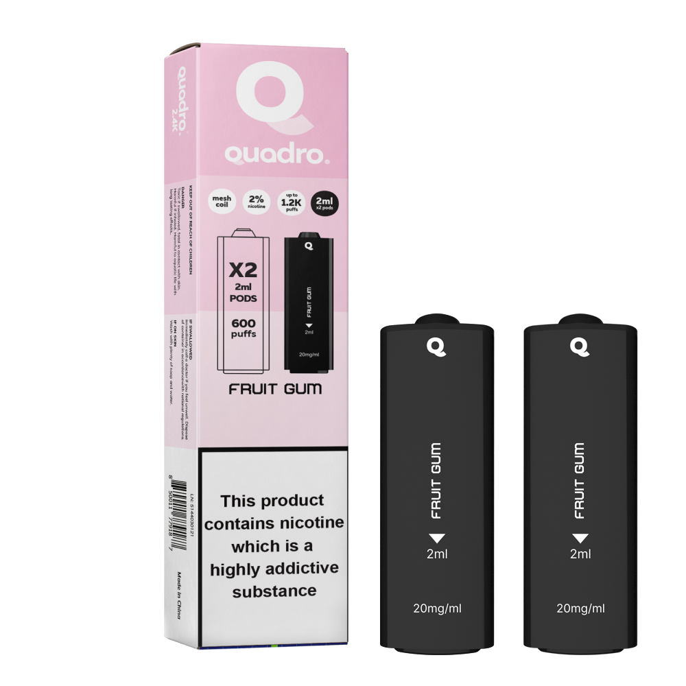 Fruit Gum - Quadro Prefilled Pod