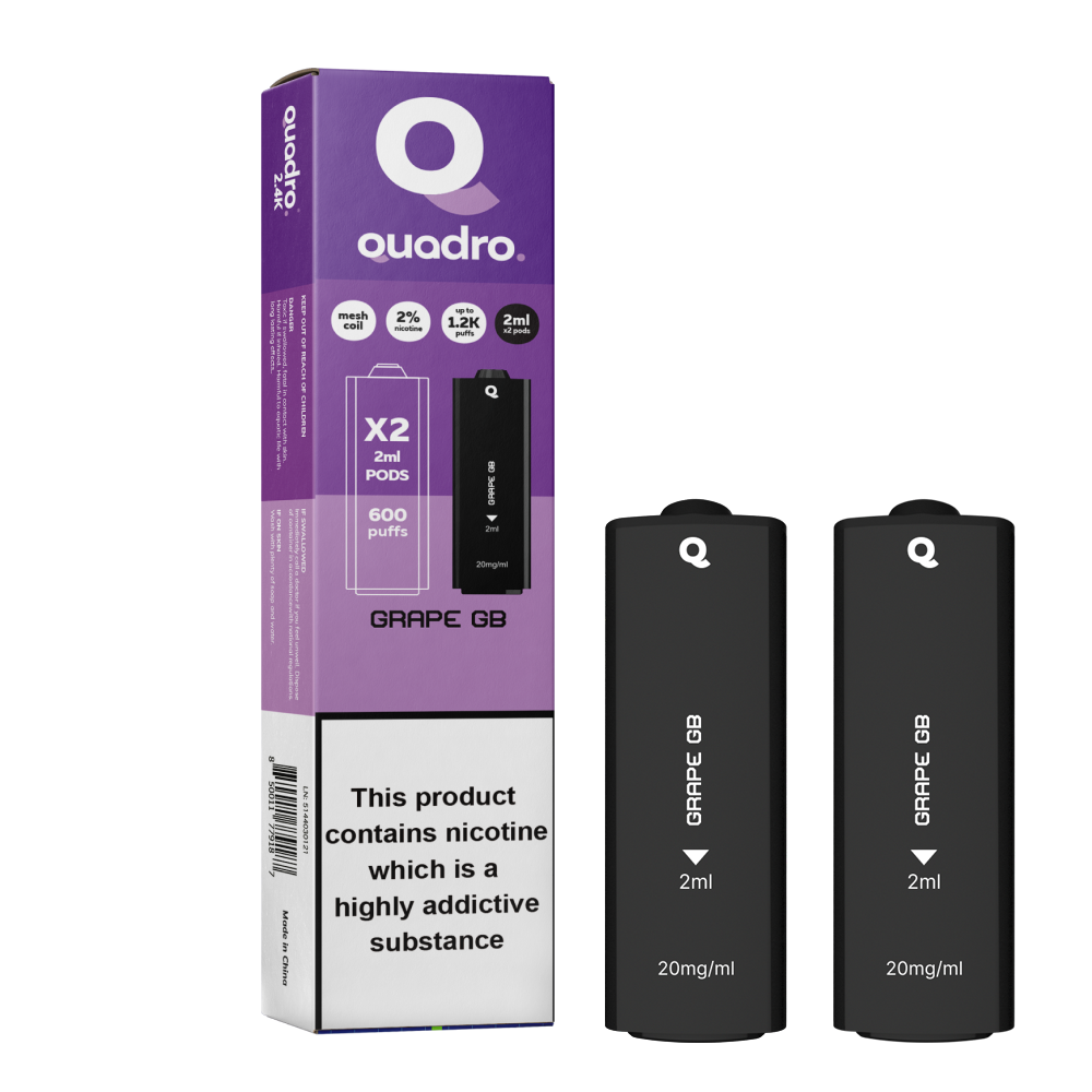 Grape GB - Quadro Prefilled Pod