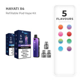 Hayati X4 Refillable Pod Vape Kit