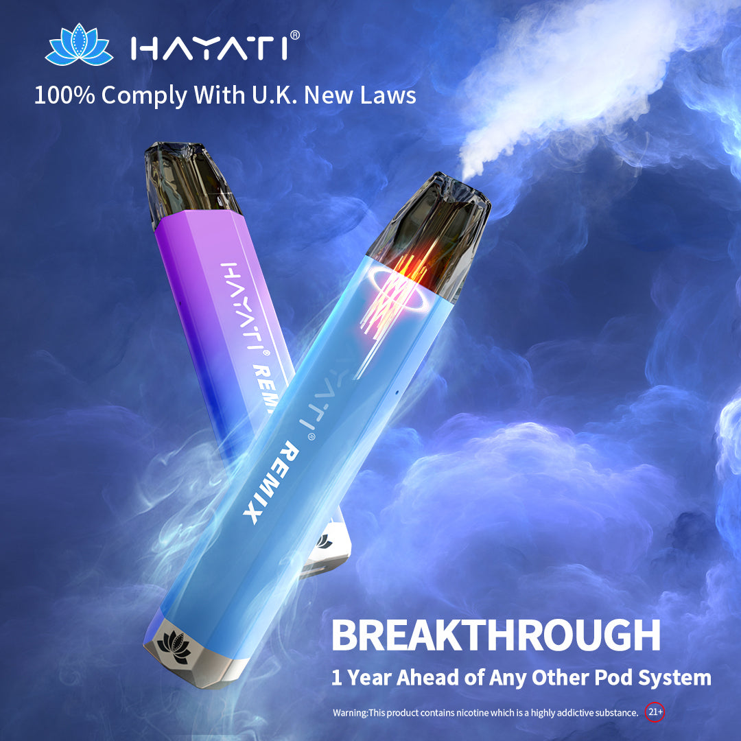 Hayati Remix 2400 Prefilled Pods (Pack OF 4 PODS)