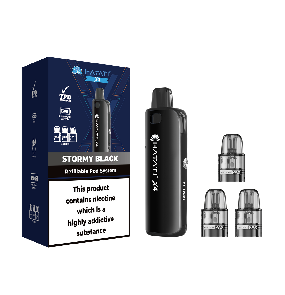 Hayati X4 Refillable Pod Vape Kit