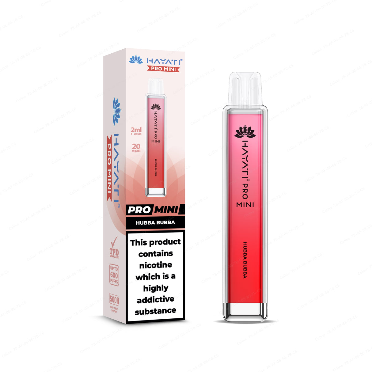 Pack Of 4 - Hayati Pro Mini Disposable 600 Puffs