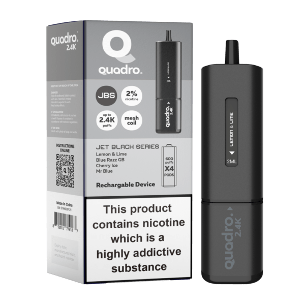 Quadro 4-in-1 Series Pod Vape Kit 2400