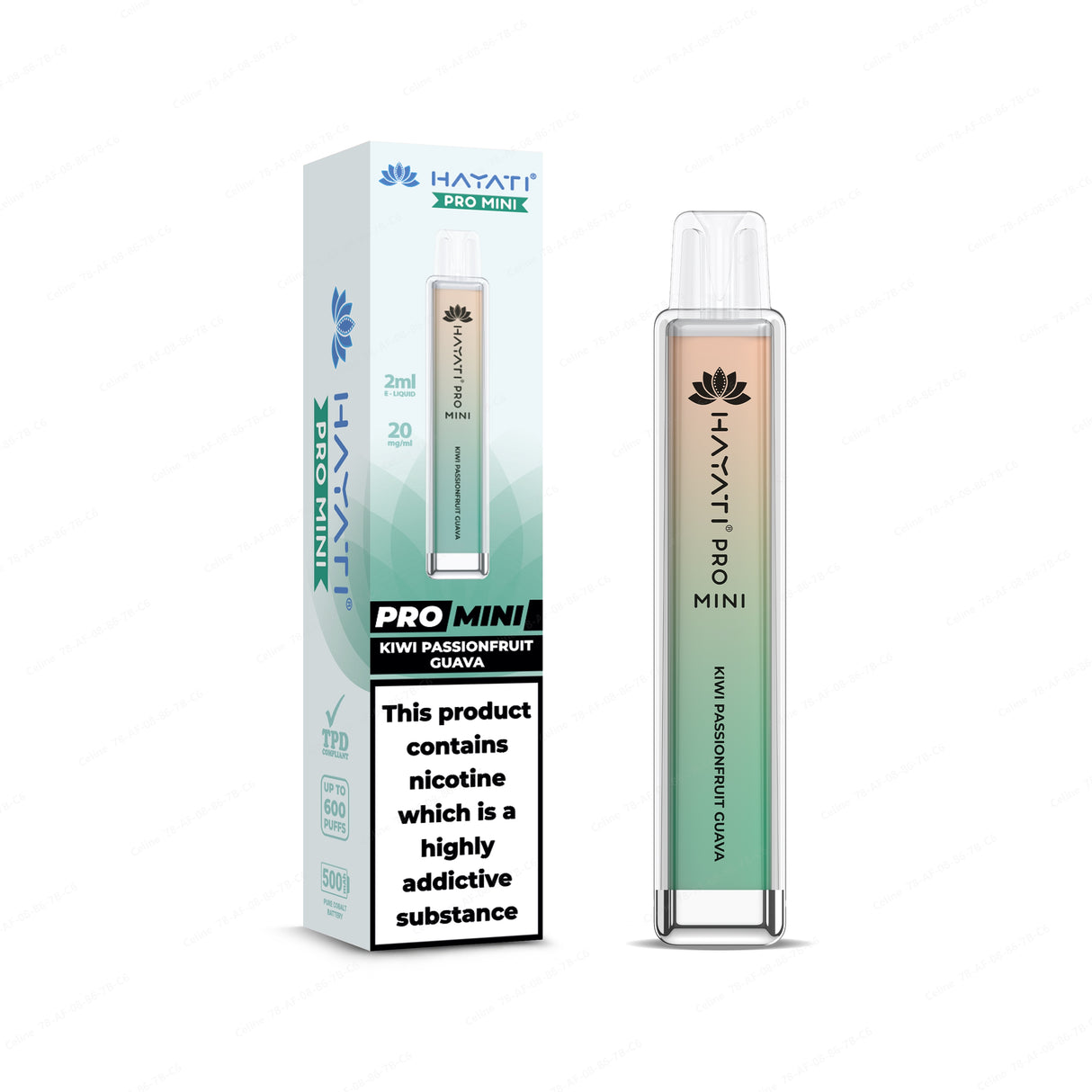 Pack Of 4 - Hayati Pro Mini Disposable 600 Puffs