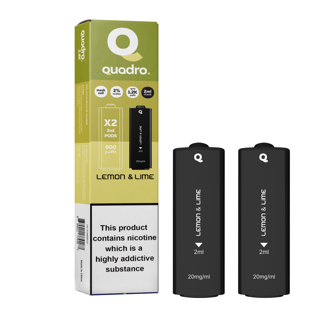 Lemon & Lime - Quadro Prefilled Pod