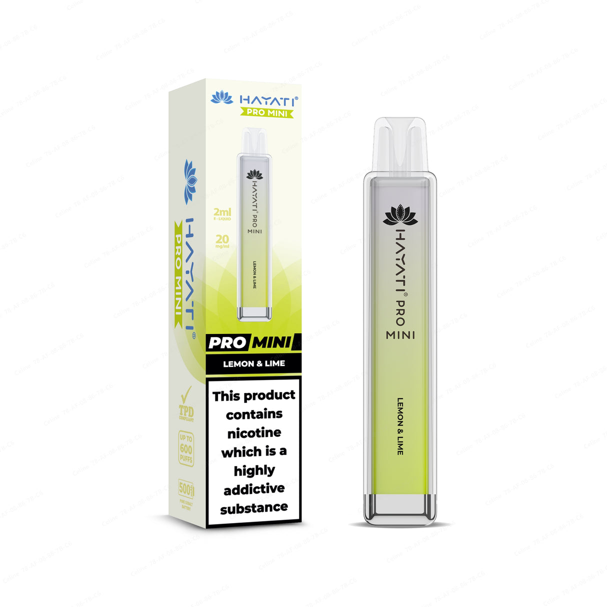 Pack Of 4 - Hayati Pro Mini Disposable 600 Puffs