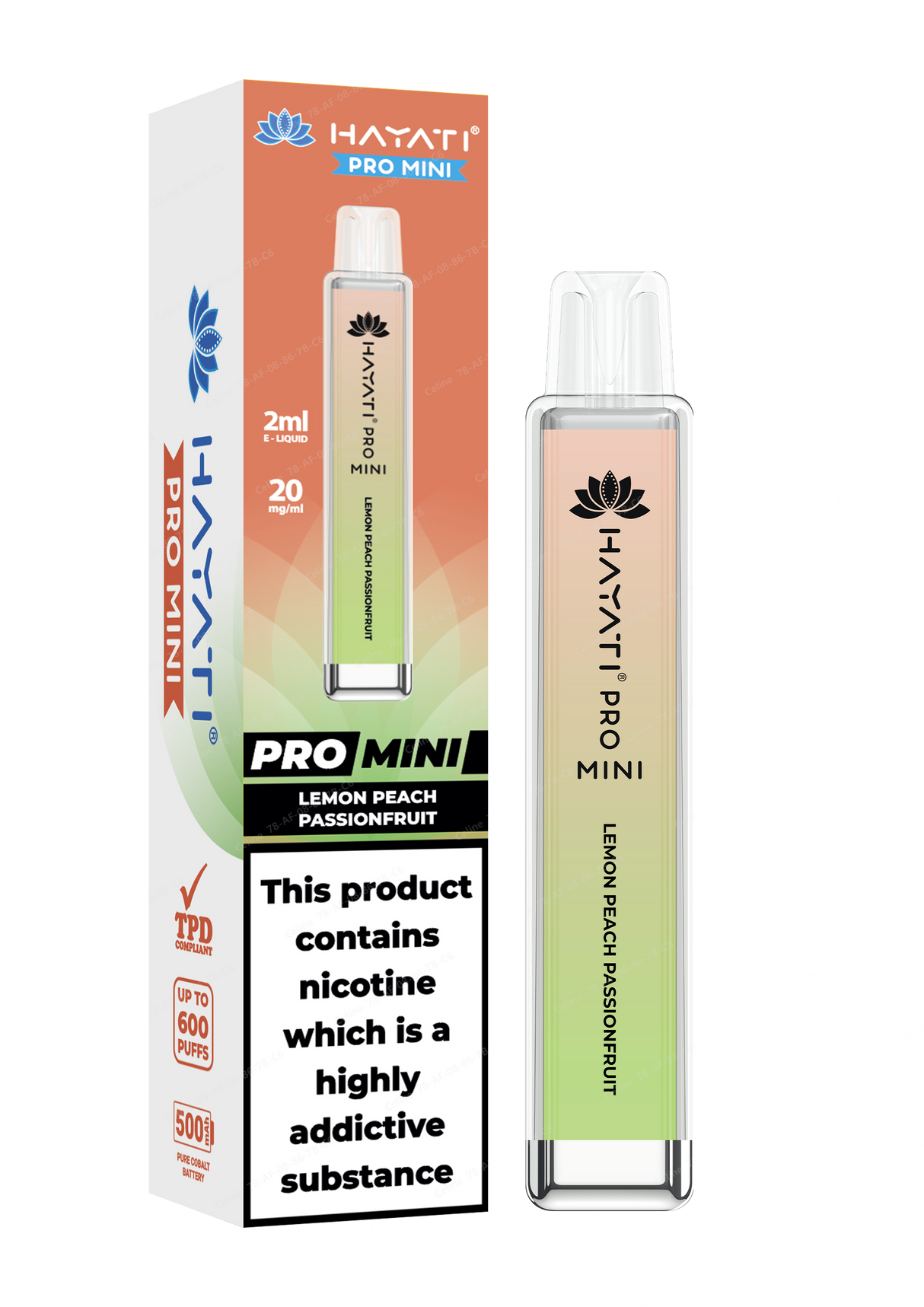 Pack Of 4 - Hayati Pro Mini Disposable 600 Puffs