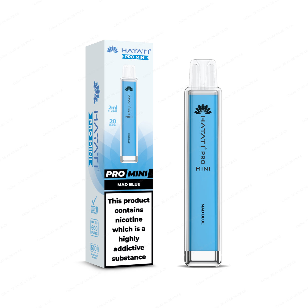 Pack Of 4 - Hayati Pro Mini Disposable 600 Puffs