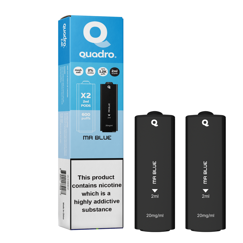 Mr Blue - Quadro Prefilled Pod