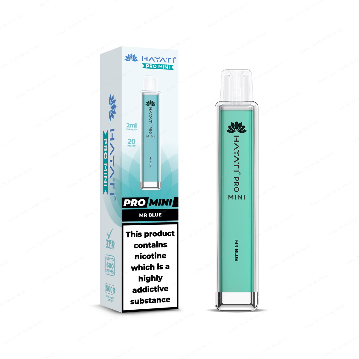 Pack Of 4 - Hayati Pro Mini Disposable 600 Puffs