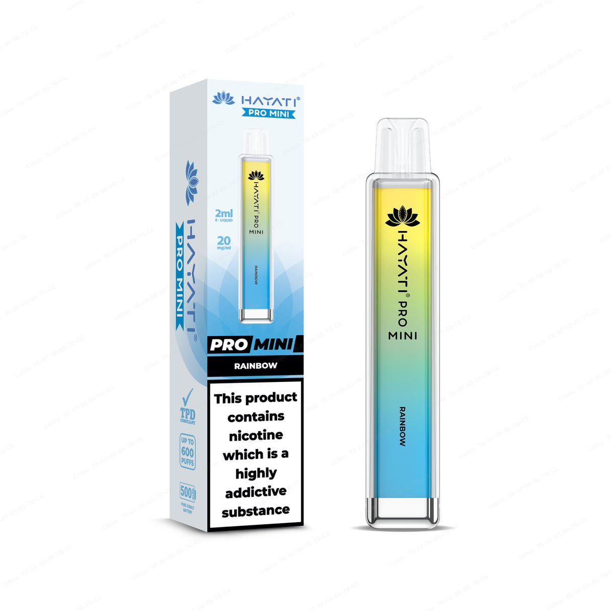 Pack Of 4 - Hayati Pro Mini Disposable 600 Puffs