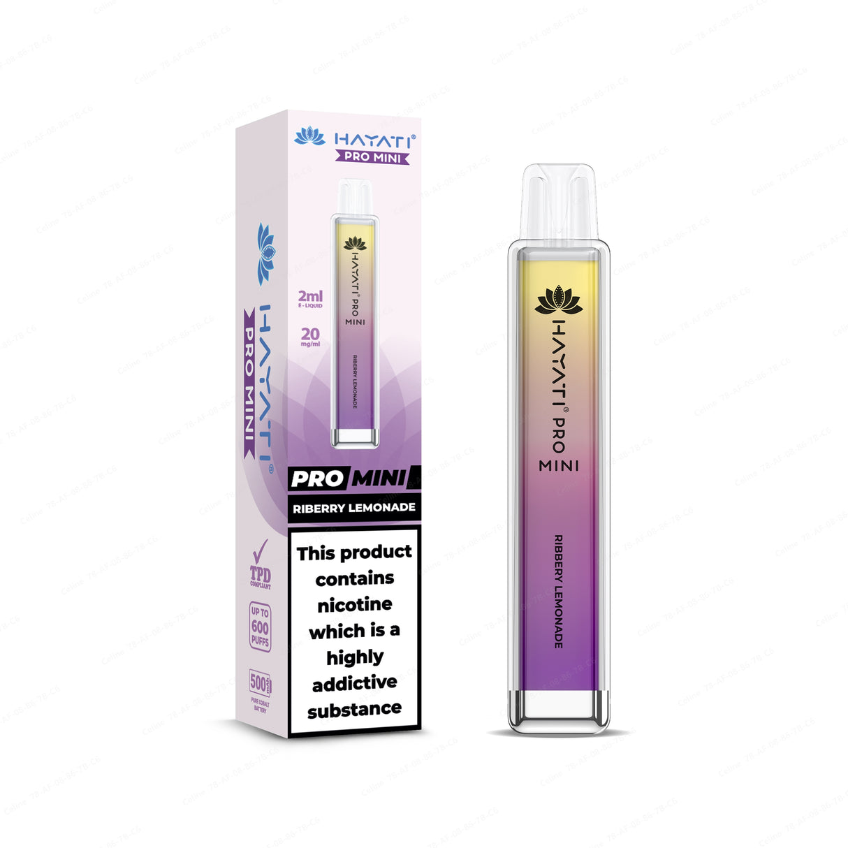 Pack Of 4 - Hayati Pro Mini Disposable 600 Puffs