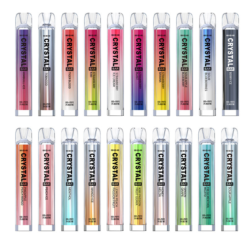 Crystal Bar 600 Puffs Disposable Vape - SKE Crystal