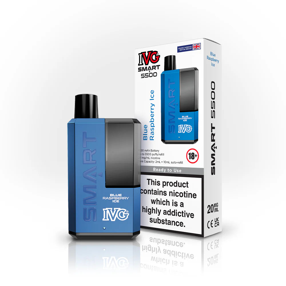 IVG Smart 5500 Refillable Disposable Rechargeable Vape Kit