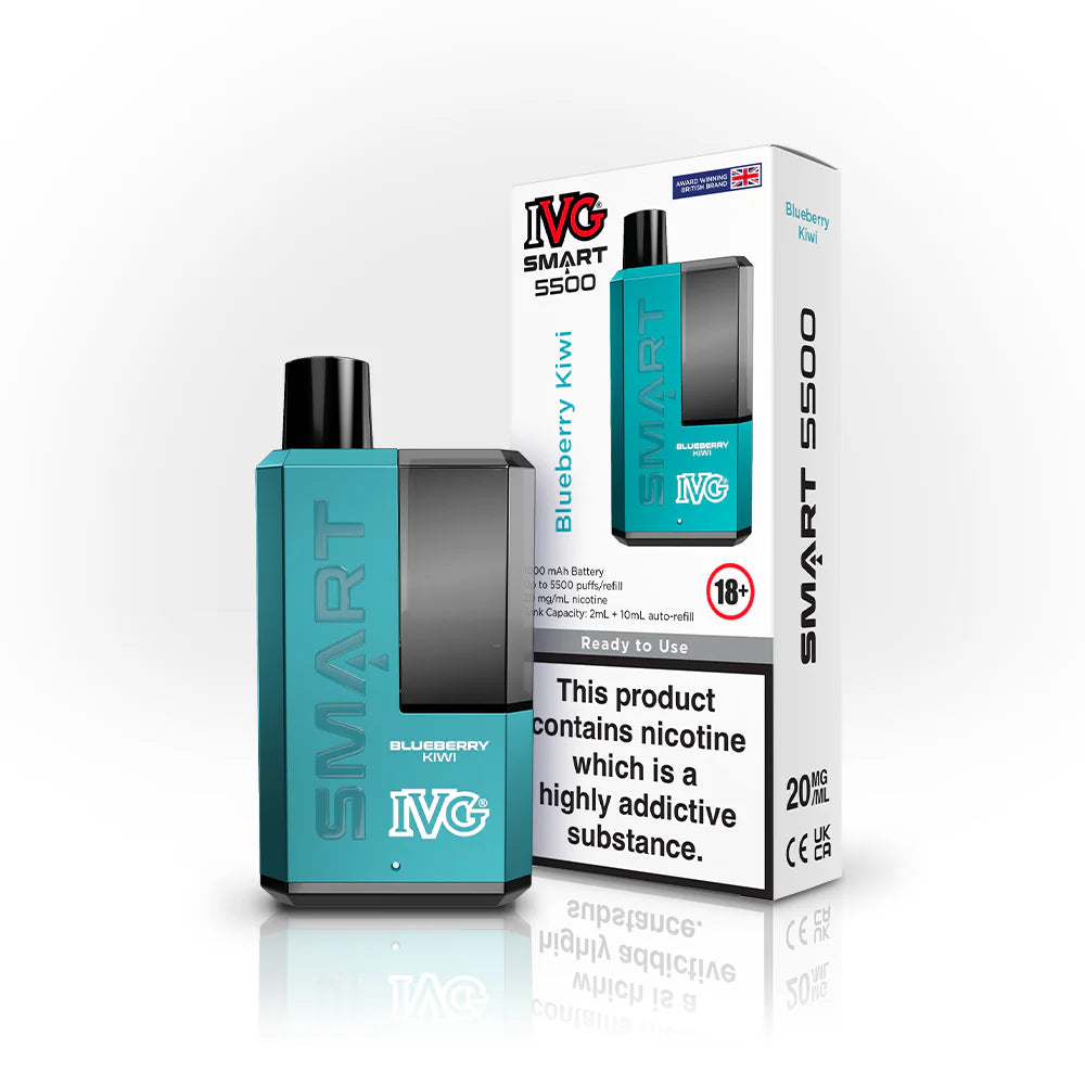 IVG Smart 5500 Refillable Disposable Rechargeable Vape Kit