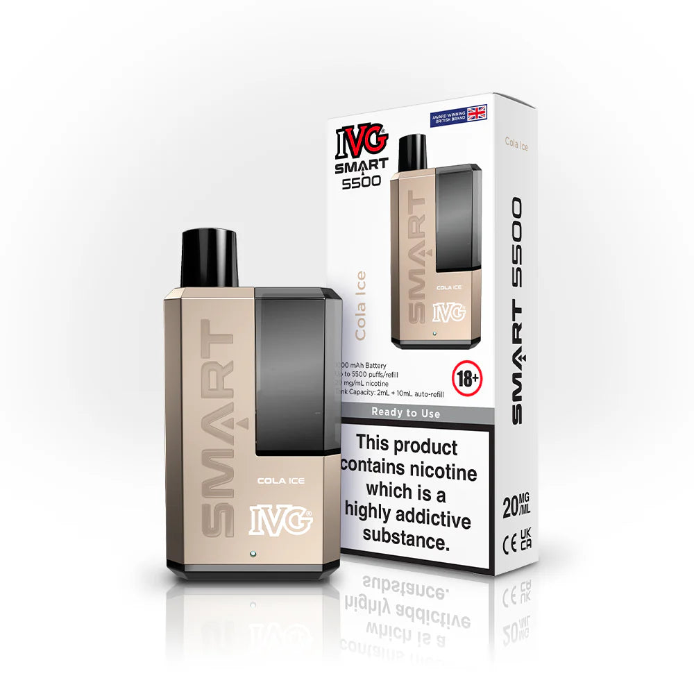 IVG Smart 5500 Refillable Disposable Rechargeable Vape Kit