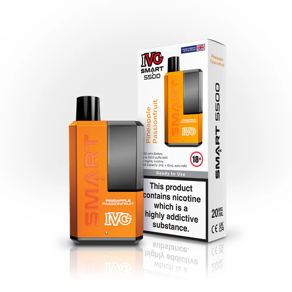 IVG Smart 5500 Refillable Disposable Rechargeable Vape Kit