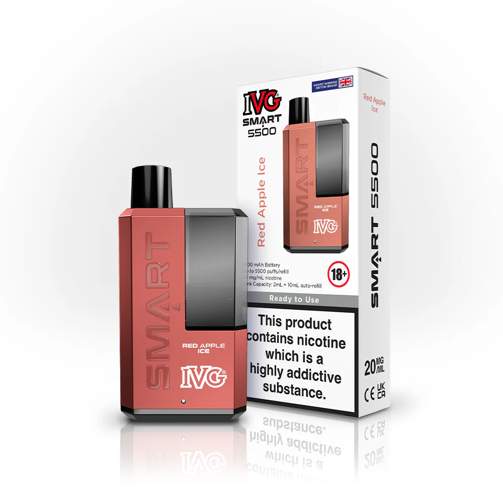 IVG Smart 5500 Refillable Disposable Rechargeable Vape Kit