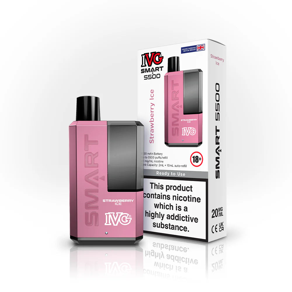 IVG Smart 5500 Refillable Disposable Rechargeable Vape Kit