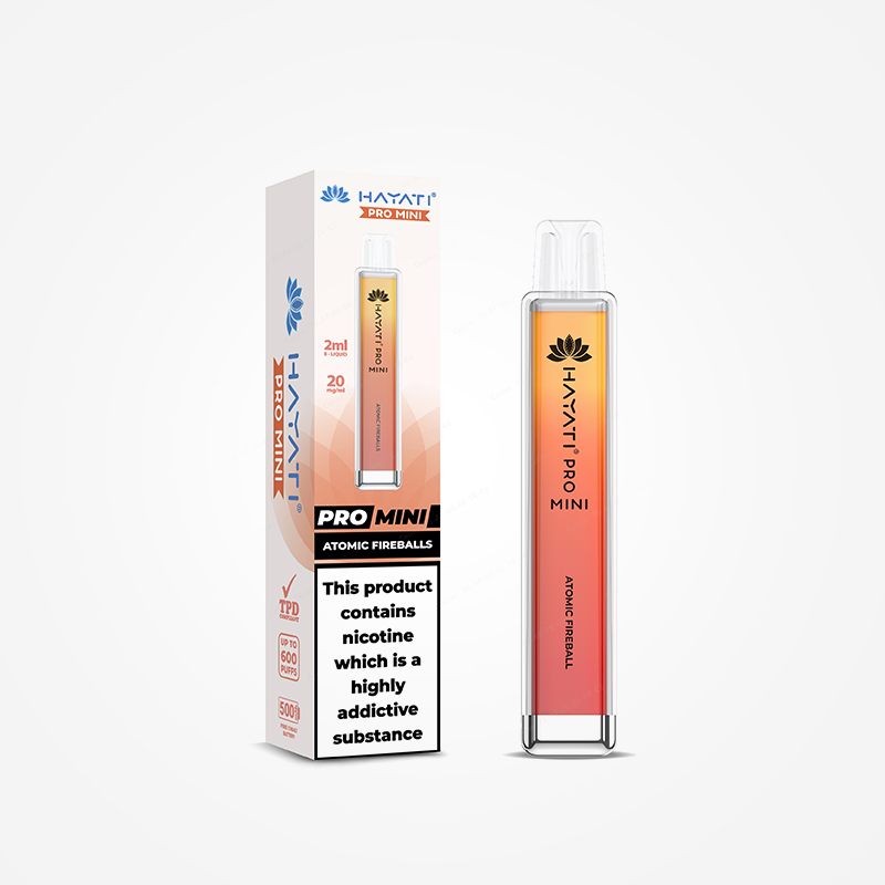 Atomic Fireballs - Hayati Pro 600 Mini Disposable Vape Kit