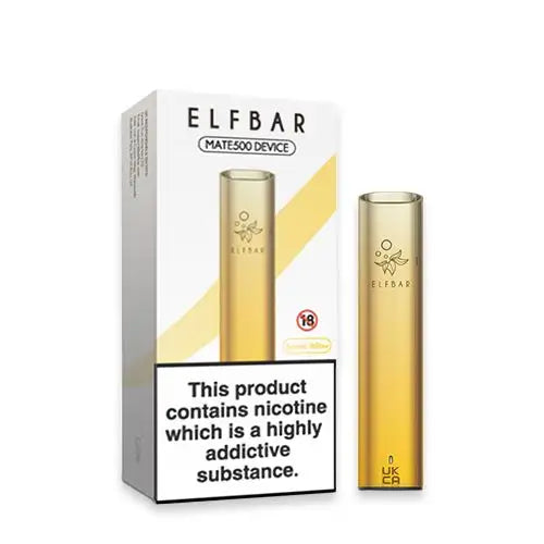 Aurora Yellow- ElfBar Mate 500 Vape Kit Device