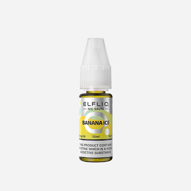 Banana Ice - ELFBAR-ELFLIQ Nic Salt E-Liquid - 10ml