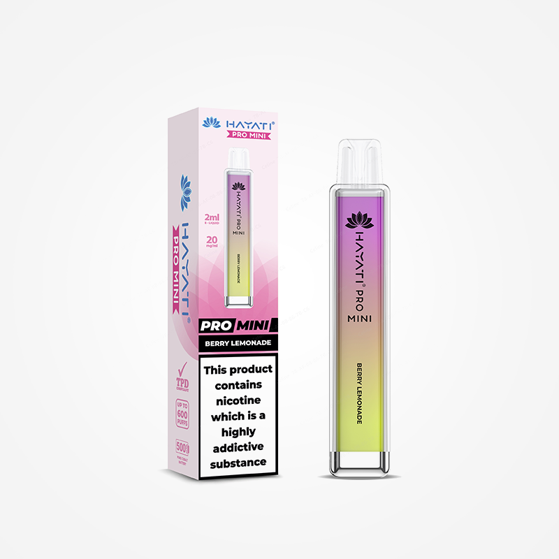 Berry Lemonade - Hayati Pro 600 Mini Disposable Vape Kit