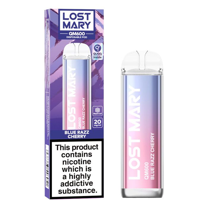 Blue Razz Cherry - Lost Mary QM600 Disposable Vape