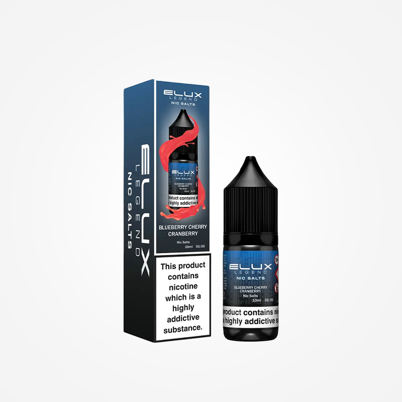 Pack of 4 for £9.99 - Elux Legend Nic Salt E-Liquids - Elux