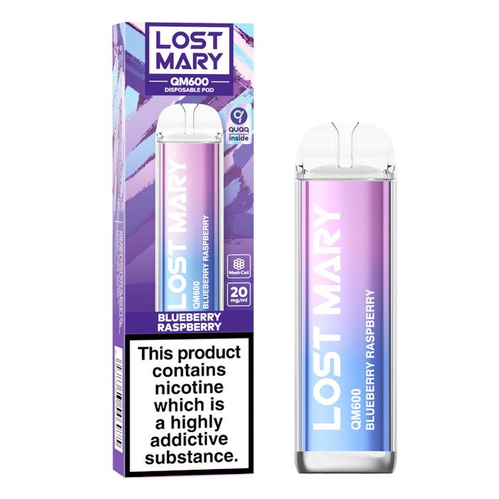 Blueberry Raspberry - Lost Mary QM600 Disposable Vape