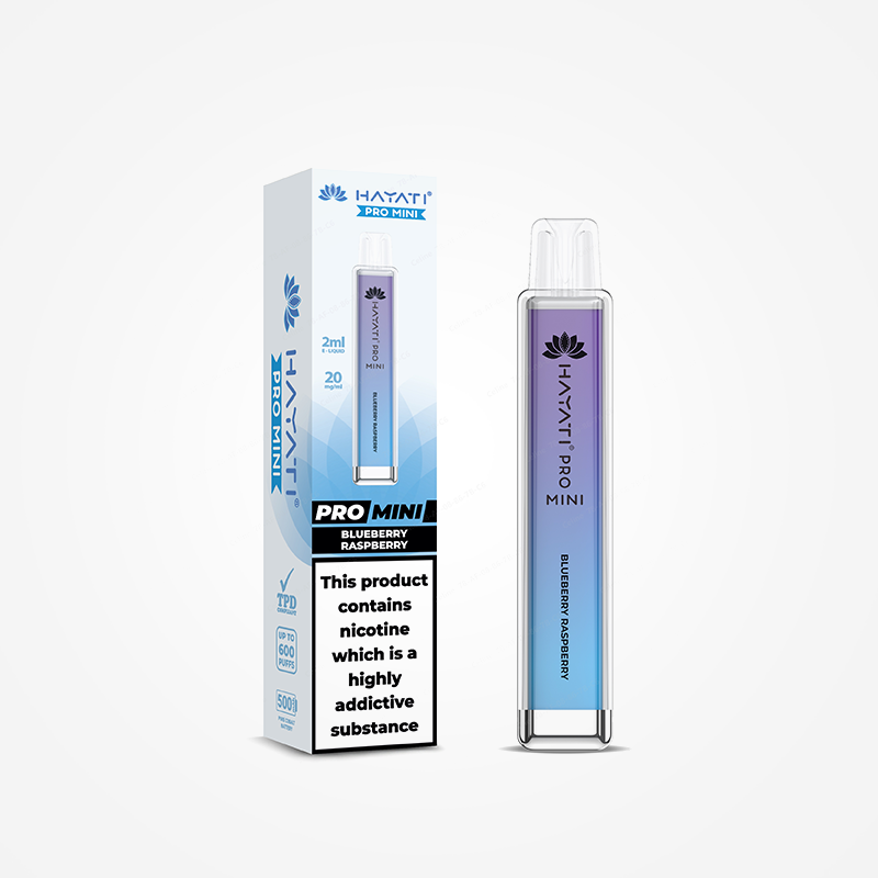 Blueberry Raspberry - Hayati Pro 600 Mini Disposable Vape Kit