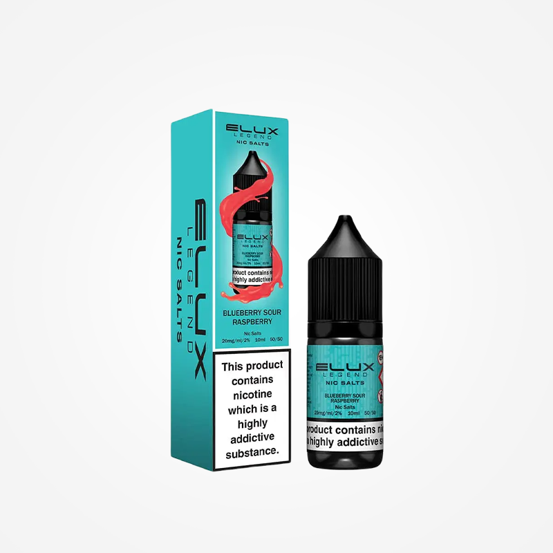 Elux Legend Nic Salt E-Liquids Blueberry Sour Raspberry - 10ml