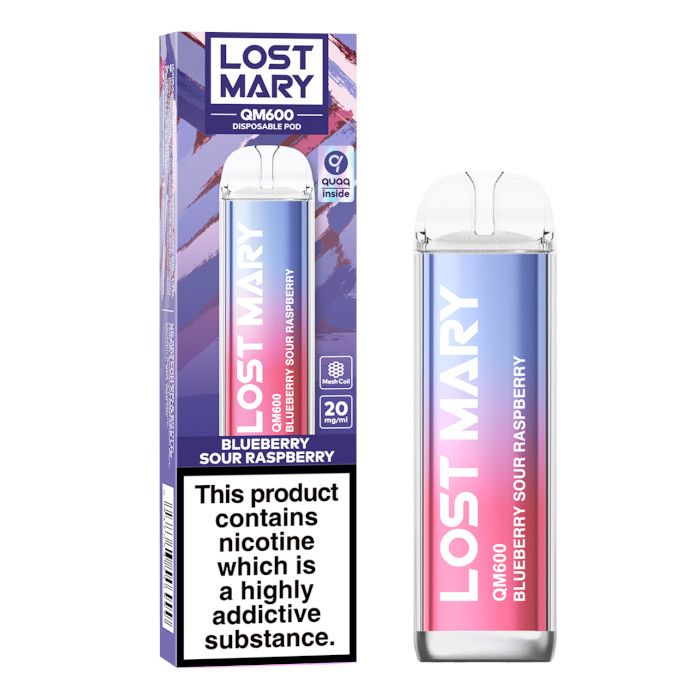 Blueberry Sour Raspberry - Lost Mary QM600 Disposable Vape