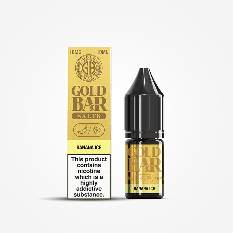 Banana Ice - Gold Bar Nic Salt E-Liquids