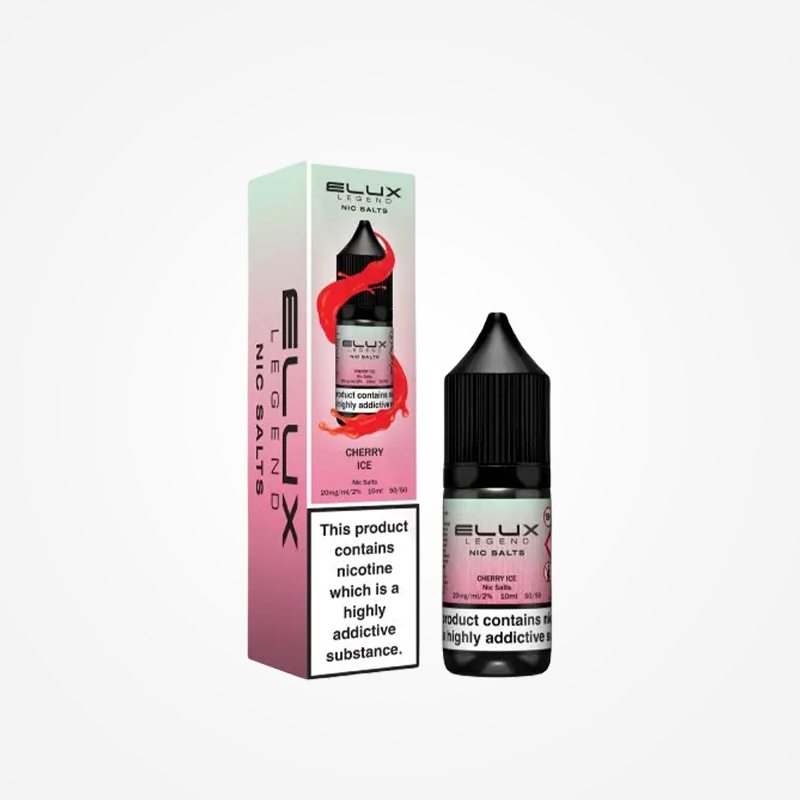 Elux Legend Nic Salt E-Liquids Cherry Ice - 10ml