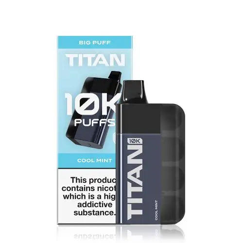 Cool Mint - Titan 10K Rechargeable Disposable Vape