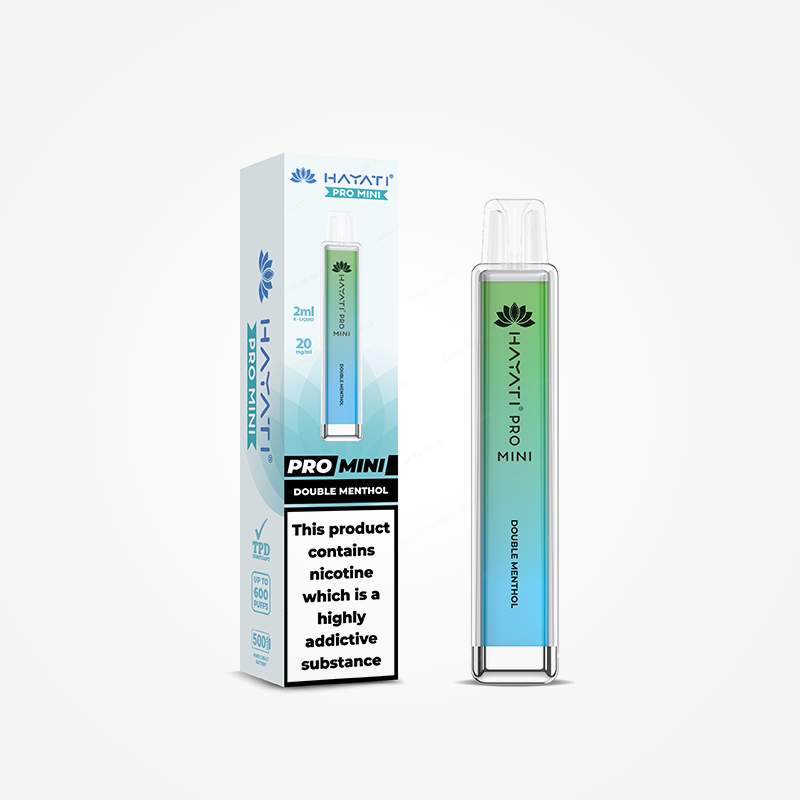 Double Menthol - Hayati Pro 600 Mini Disposable Vape Kit