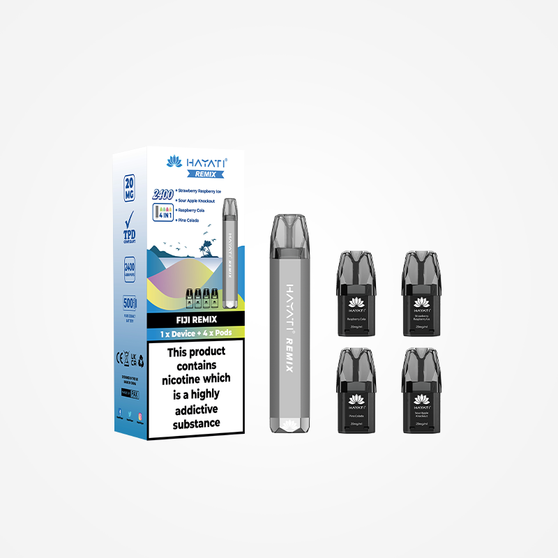 Hayati Remix 2400 Puffs Pod Vape Kit