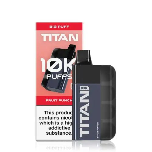 Titan 10K Rechargeable Disposable Vape Kit