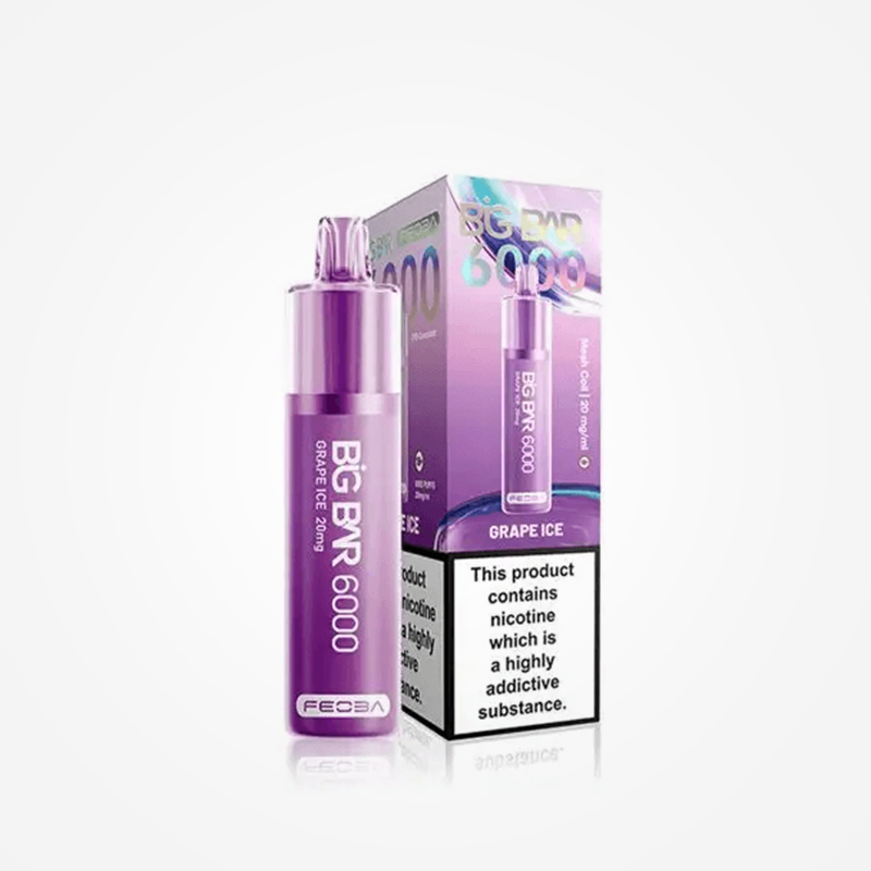 Grape Ice - FEOBA Big Bar 6000 Disposable Vape