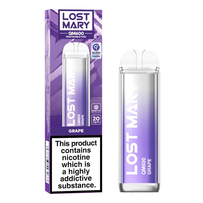 Grape - Lost Mary QM600 Disposable Vape